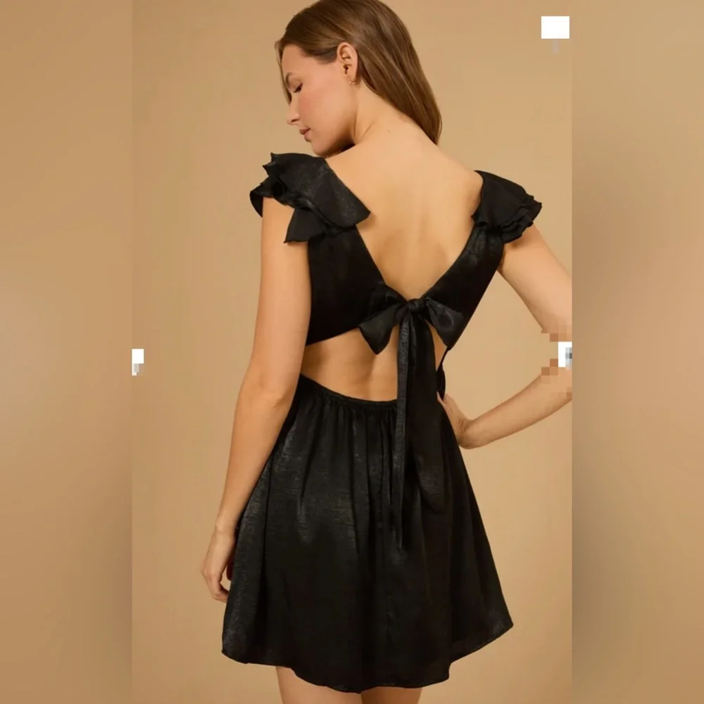 NWT Altar’d State Parker Satin Mini Dress